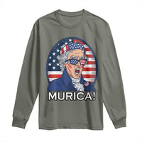 Funny Murica Thomas Jefferson Long Sleeve Shirt Founding Father Gift
