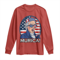 Funny Murica Thomas Jefferson Long Sleeve Shirt Founding Father Gift