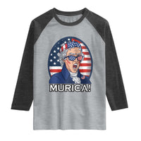 Funny Murica Thomas Jefferson Raglan Shirt Founding Father Gift