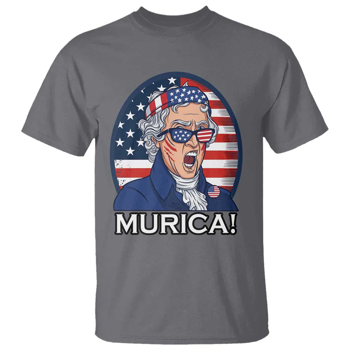 Funny Murica Thomas Jefferson T Shirt Founding Father Gift