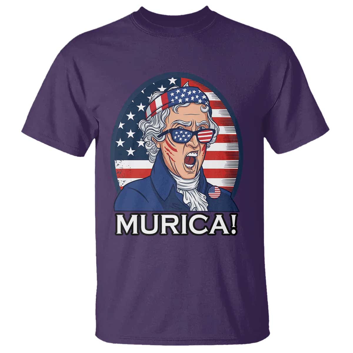 Funny Murica Thomas Jefferson T Shirt Founding Father Gift
