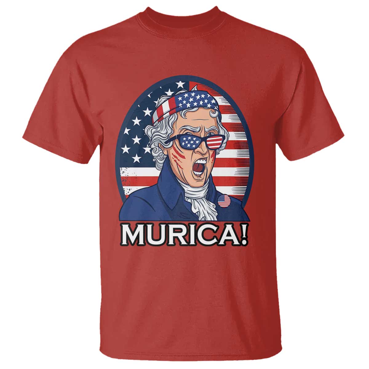 Funny Murica Thomas Jefferson T Shirt Founding Father Gift