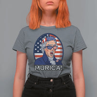 Funny Murica Thomas Jefferson T Shirt For Women Founding Father Gift