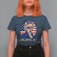 Funny Murica Thomas Jefferson T Shirt For Women Founding Father Gift
