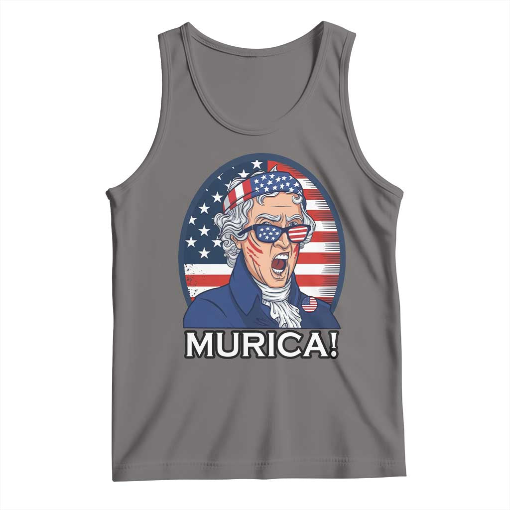Funny Murica Thomas Jefferson Tank Top Founding Father Gift