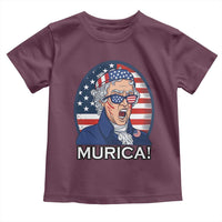 Funny Murica Thomas Jefferson Toddler T Shirt Founding Father Gift