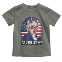 Funny Murica Thomas Jefferson Toddler T Shirt Founding Father Gift