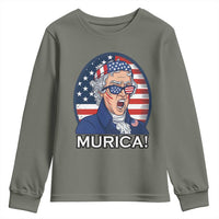 Funny Murica Thomas Jefferson Youth Sweatshirt Founding Father Gift