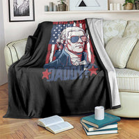 Funny Thomas Jefferson Throw Blanket Who Is Your Daddy