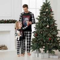 Funny Thomas Jefferson Plaid Pajama Set Who Is Your Daddy