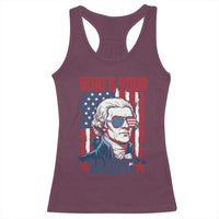 Funny Thomas Jefferson Racerback Tank Top Who Is Your Daddy