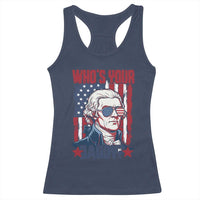Funny Thomas Jefferson Racerback Tank Top Who Is Your Daddy