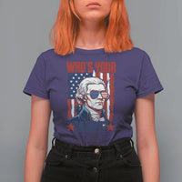Funny Thomas Jefferson T Shirt For Women Who Is Your Daddy