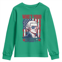 Funny Thomas Jefferson Youth Sweatshirt Who Is Your Daddy