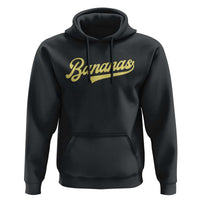 Funny Banana Pattern Typography Hoodie Retro Throwback Fruit Lover