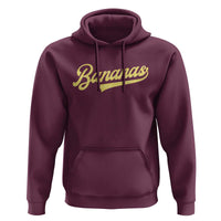 Funny Banana Pattern Typography Hoodie Retro Throwback Fruit Lover
