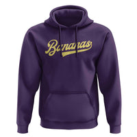 Funny Banana Pattern Typography Hoodie Retro Throwback Fruit Lover