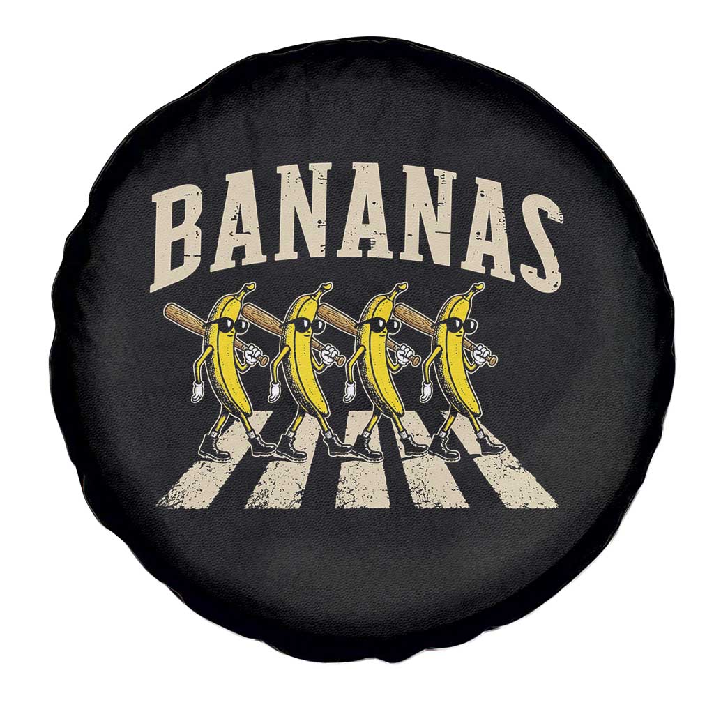 Retro Bananas Parody Spare Tire Cover Funny Baseball Player Gift