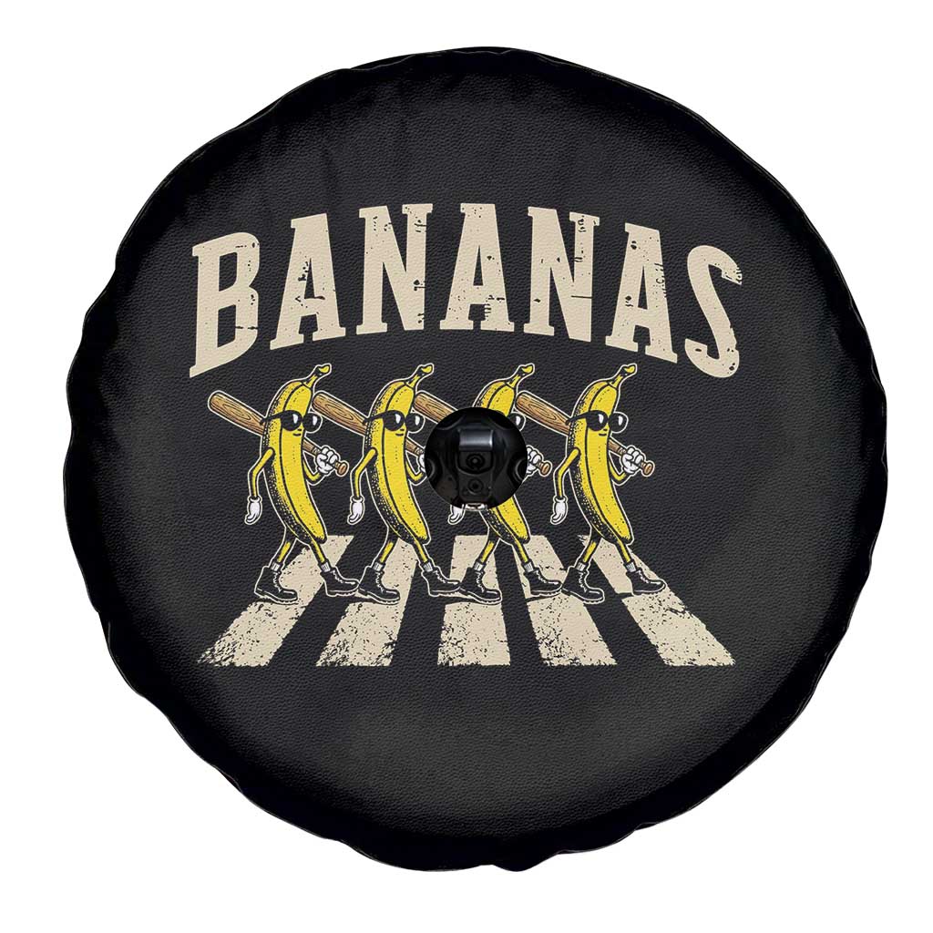 Retro Bananas Parody Spare Tire Cover Funny Baseball Player Gift