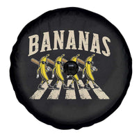 Retro Bananas Parody Spare Tire Cover Funny Baseball Player Gift