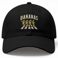 Retro Bananas Parody Baseball Cap Funny Baseball Player Gift