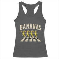 Retro Bananas Parody Racerback Tank Top Funny Baseball Player Gift