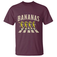 Retro Bananas Parody T Shirt Funny Baseball Player Gift