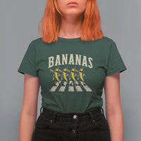 Retro Bananas Parody T Shirt For Women Funny Baseball Player Gift