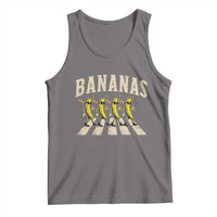 Retro Bananas Parody Tank Top Funny Baseball Player Gift