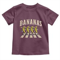 Retro Bananas Parody Toddler T Shirt Funny Baseball Player Gift