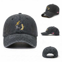 Funny Banana Striptease Be Free Graphic Washed Cotton Baseball Cap