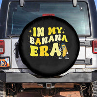 Funny In My Banana Era Graphic Spare Tire Cover Retro Fruit Lover