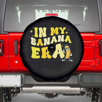 Funny In My Banana Era Graphic Spare Tire Cover Retro Fruit Lover