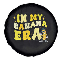 Funny In My Banana Era Graphic Spare Tire Cover Retro Fruit Lover