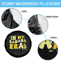 Funny In My Banana Era Graphic Spare Tire Cover Retro Fruit Lover