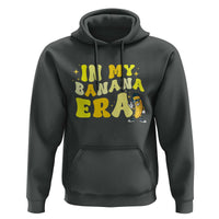 Funny In My Banana Era Graphic Hoodie Retro Fruit Lover