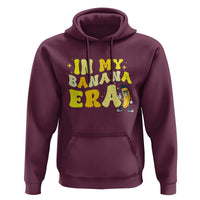 Funny In My Banana Era Graphic Hoodie Retro Fruit Lover