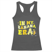 Funny In My Banana Era Graphic Racerback Tank Top Retro Fruit Lover
