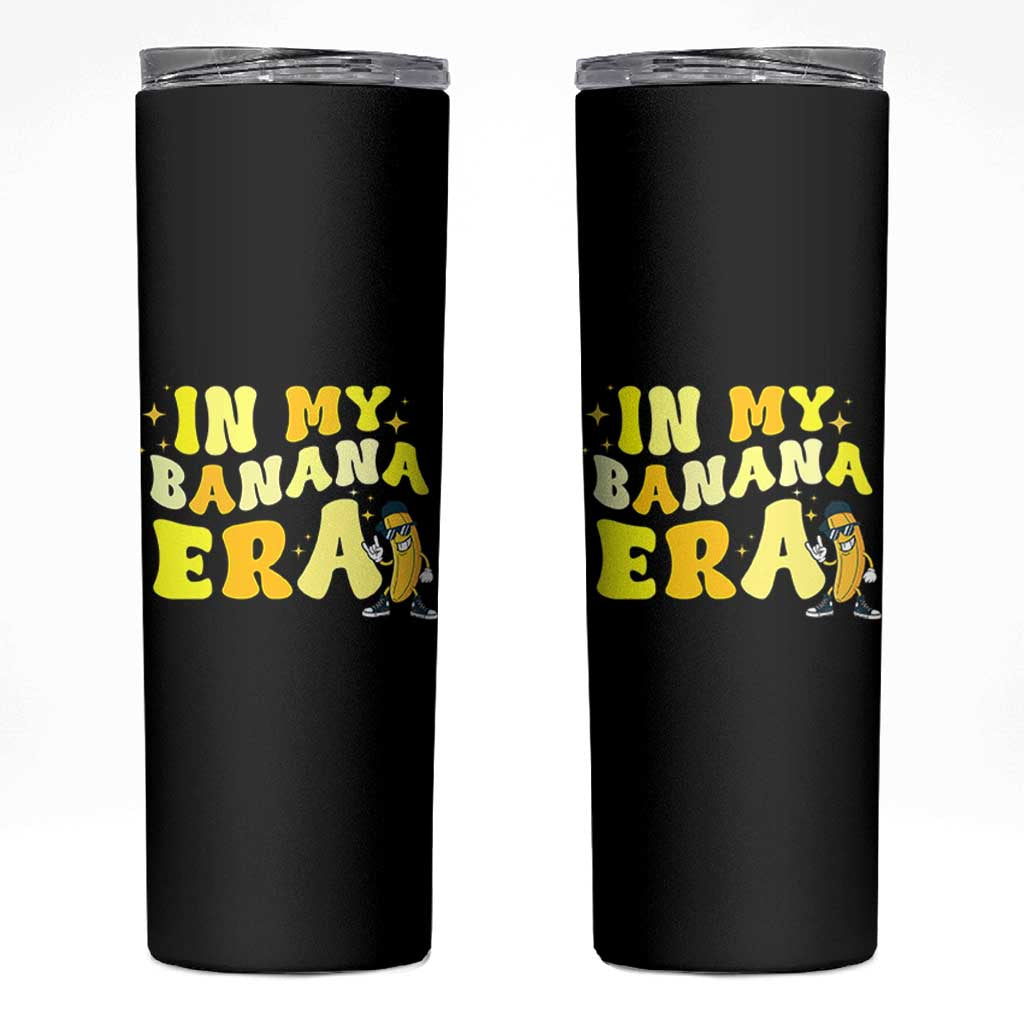 Funny In My Banana Era Graphic Skinny Tumbler Retro Fruit Lover