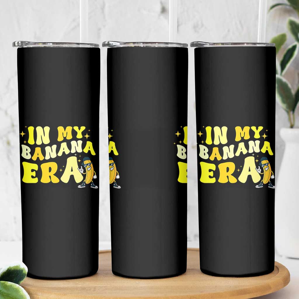 Funny In My Banana Era Graphic Skinny Tumbler Retro Fruit Lover