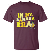Funny In My Banana Era Graphic T Shirt Retro Fruit Lover