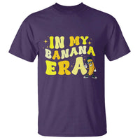 Funny In My Banana Era Graphic T Shirt Retro Fruit Lover