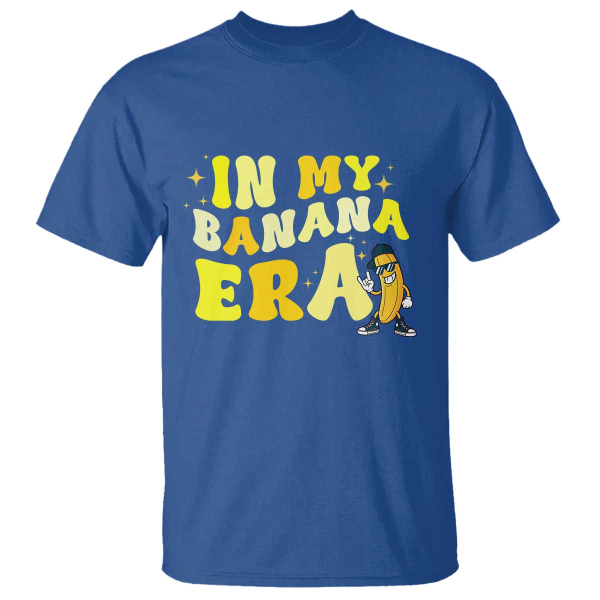 Funny In My Banana Era Graphic T Shirt Retro Fruit Lover