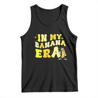 Funny In My Banana Era Graphic Tank Top Retro Fruit Lover