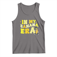 Funny In My Banana Era Graphic Tank Top Retro Fruit Lover