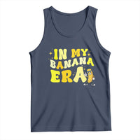 Funny In My Banana Era Graphic Tank Top Retro Fruit Lover