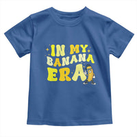 Funny In My Banana Era Graphic Toddler T Shirt Retro Fruit Lover