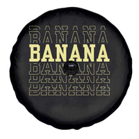 Banana Layered Text Graphic Spare Tire Cover Banana Lover Gift