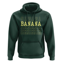 Banana Layered Text Graphic Hoodie Banana Lover Gift