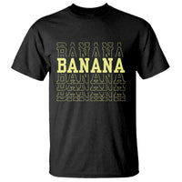 Banana Layered Text Graphic T Shirt Banana Lover Gift